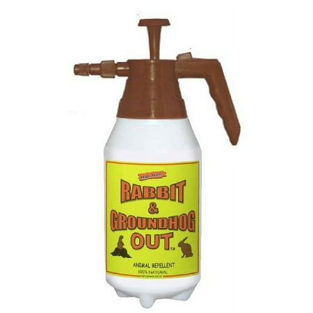 Rabbit & Groundhog Repellent: Rabbit Out 48oz Ready-To-Use
