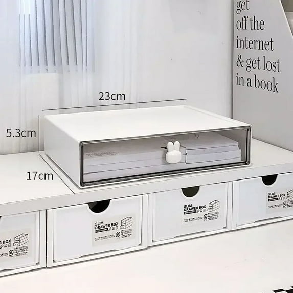 Rabbit Handle Combination Drawer Box Stationery Organizer Desktop ...