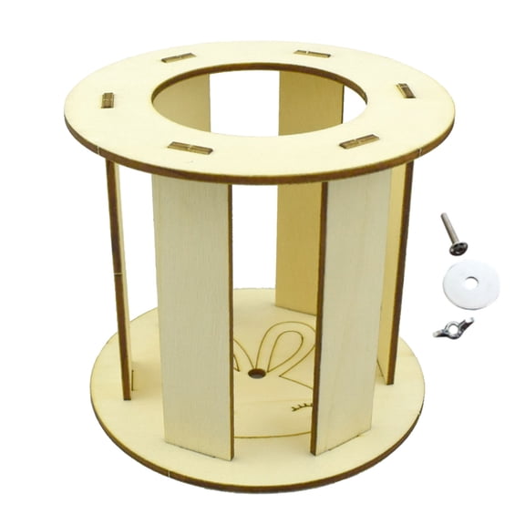 Rabbit Hay Feeder Bunny Hay Rack Guinea Pig Wooden Hay Manger for Small Animals