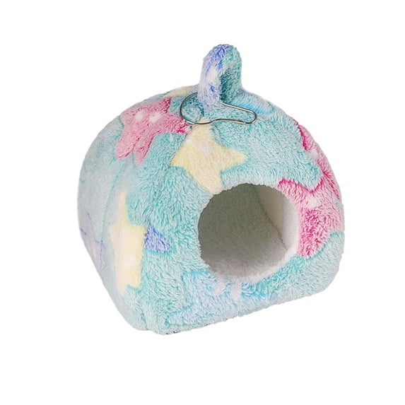 Rabbit Hideout Pig Hideout Bed, Bunny Bed for Rabbit Pig Hiding Hut, Small Animals Washable Winter Sleeping House for Small Pet, Cozy Small Animal Shelter Collection, Warm Pet Resting House Set