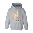 thumbnail image 1 of Rabbit Holding A Basket Hoodie Toddler -Image by Shutterstock,  2 Toddler, 1 of 4
