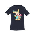 thumbnail image 1 of Rabbit Holding A Basket T-Shirt Infant -Image by Shutterstock,  18 Months, 1 of 4