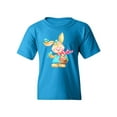 thumbnail image 1 of Rabbit Holding A Basket T-Shirt Juniors -Image by Shutterstock,  x-Small, 1 of 4