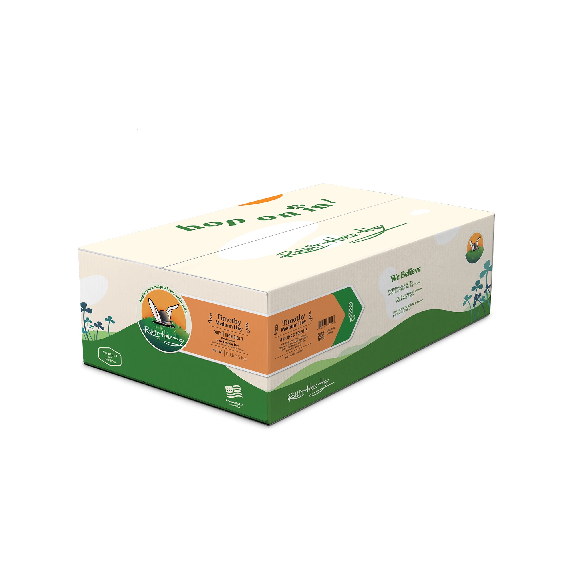 Rabbit Hole Hay Ultra Premium Medium Timothy Hay - Walmart.com