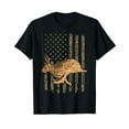 thumbnail image 1 of Rabbit Hunting American Flag Camouflage Rabbiting Hunter T-Shirt, 1 of 5