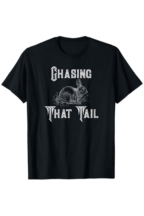 Rabbit Hunting Hunter Hunt Funny T Shirt - Hare Bunny Gift T-Shirt, Unisex Cotton Casual Round Neck Outdoor Short Sleeve T-Shirt with Slight Stretch, Slightly Elastic, 100%Cotton, S-XXXL