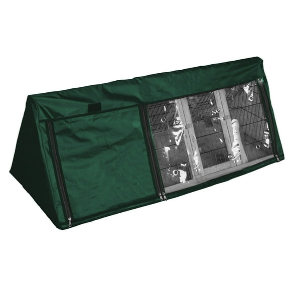 Rabbit Hutch Cover Dust Proof Moisture Resistant Cage Covers for Triangle Crate