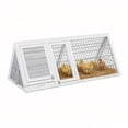 thumbnail image 1 of Rabbit Hutch Small Chicken Coop Wooden Pet House Bunny Cage for Small Animals, 1 of 11