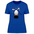 thumbnail image 1 of Rabbit In A Magic Hat T-Shirt Women -Image by Shutterstock, Female XX-Large, 1 of 2