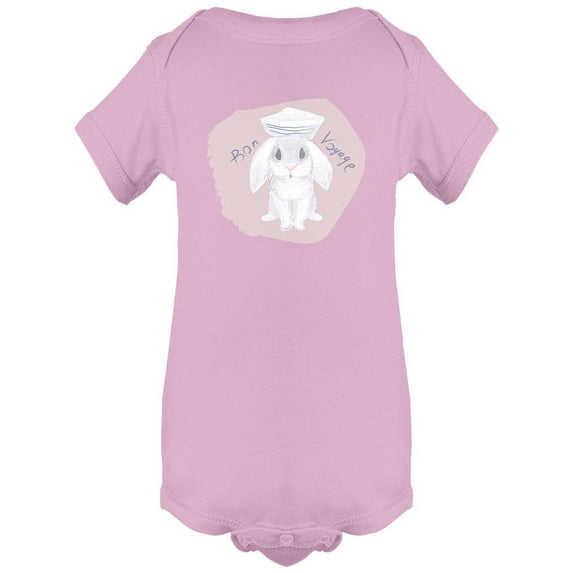 Rabbit In A Sailor's Hat Bodysuit Infant -Image by Shutterstock, 6 Months