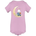 thumbnail image 1 of Rabbit In Crescent Moon Bodysuit Infant -Image by Shutterstock,  24 Months, 1 of 2