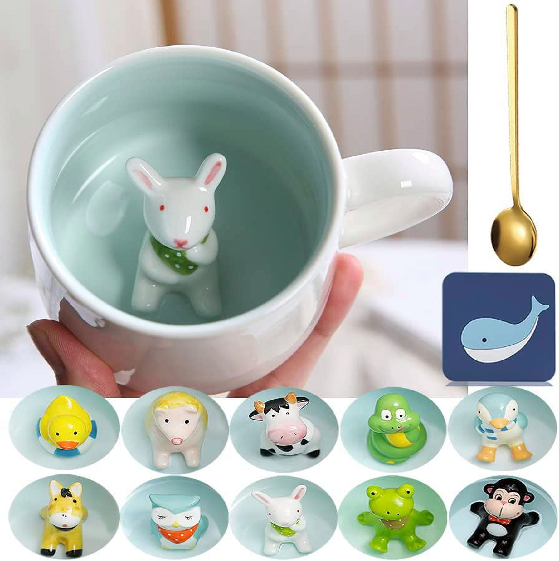 Creative Ceramic Coffee Mug Set Travel Cute Cup Coffee Mug Kawaii Cute Cups  Mug Cute Coffee Mugs Cups and Mugs Coffee Cup