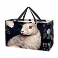 thumbnail image 1 of Rabbit Large Capacity Reusable Foldable Oxford Cloth Cube Organizer Storage Bag Picnic Baskets Picnic Basket, 1 of 7