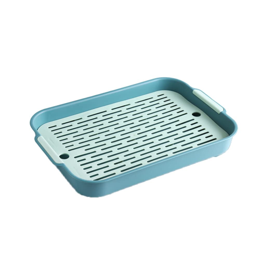 Large rabbit litter box with grate hot sale
