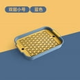Rabbit Litter Box with Grate, Large Litter Pan Anti-Turnover Pet Toilet