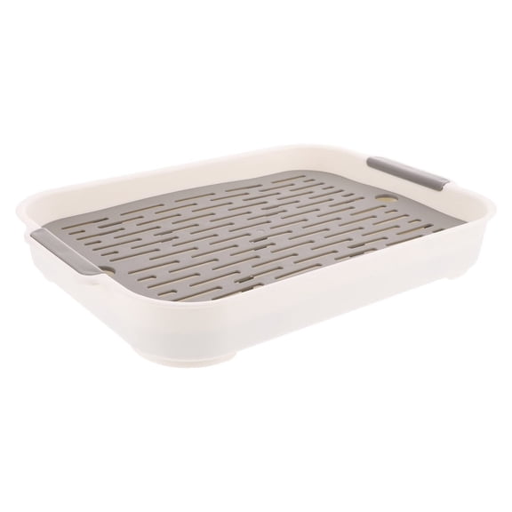 Rabbit Litter Box with Grate, Pet Toilet Anti-Turnover Litter Box Small Animal Toilet Trainer Guinea Pig Litter Boxes with Tray Trainer Corner Pet Cleaning Supplies for Chinchilla