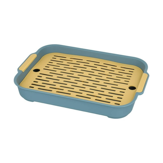 Rabbit Litter Box for Small Pets, Guinea Pig Toilet Tray, Easy Clean Design