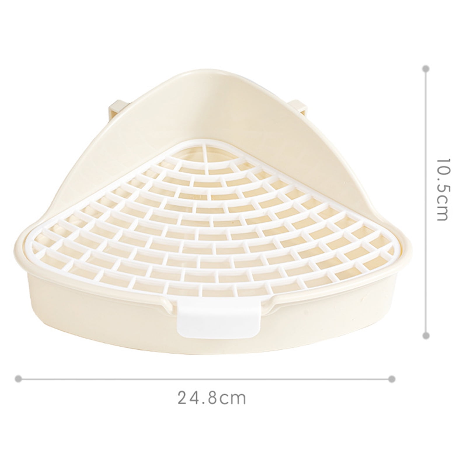 Rabbit Litter Tray Toilet Animal Potty Trainer Bunnies Corner Toilet ...