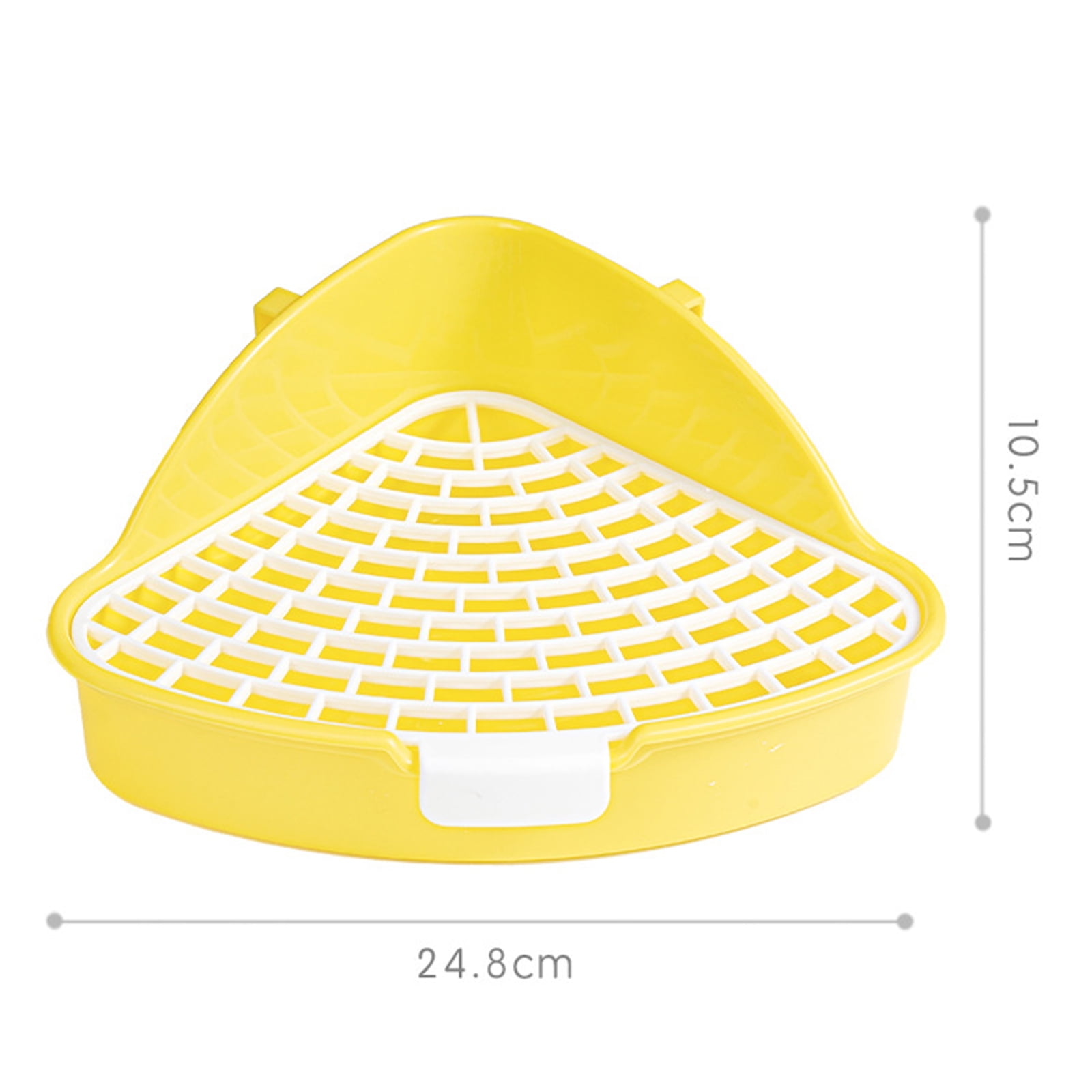 Rabbit Litter Tray Toilet Animal Potty Trainer Bunnies Corner Toilet ...