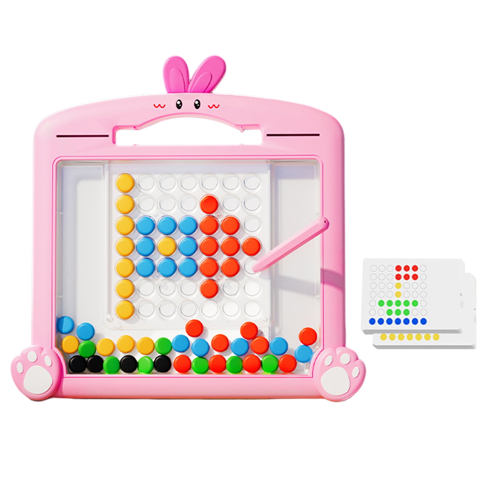 Rabbit Drawing Board Toy,Colors Shapes Develop Skills Painting