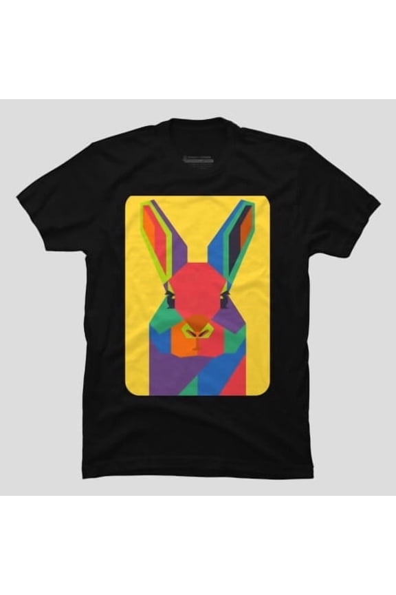 Rabbit Minimalist Animal Bunny - Top Pick, H29494 Unisex T-Shirt, Up to 5XL Available