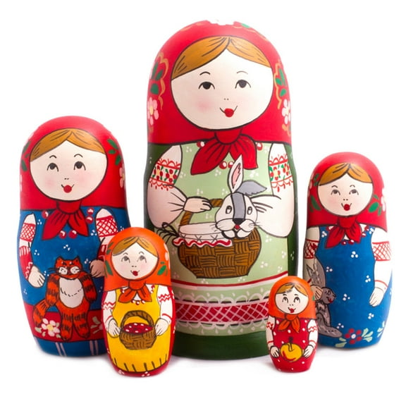 Rabbit Nesting Doll (5 pc.)