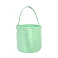 thumbnail image 1 of Rabbit Nursery Storage Easter Baby Organizer Blue Checkered Home Textile, 1 of 6