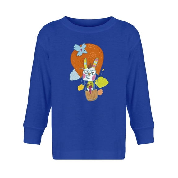 Rabbit On A Ballon Long Sleeve Toddler -Image by Shutterstock, 3 Toddler