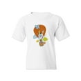 thumbnail image 1 of Rabbit On A Ballon T-Shirt Juniors -Image by Shutterstock,  Medium, 1 of 4