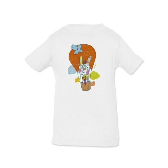 Rabbit On A Ballon T-Shirt Toddler -Image by Shutterstock, 3 Toddler