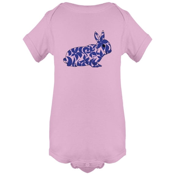 Rabbit Outline Design Bodysuit Infant -Image by Shutterstock, 24 Months