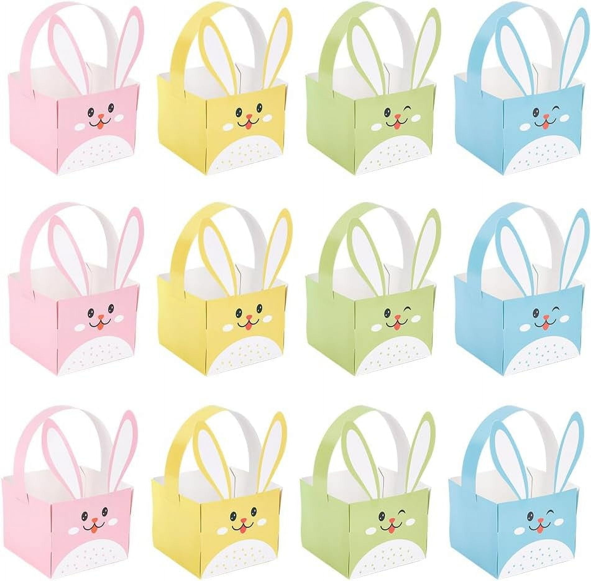 Rabbit Paper Storage Gift Boxes with Handle Gift Packaging Case for ...