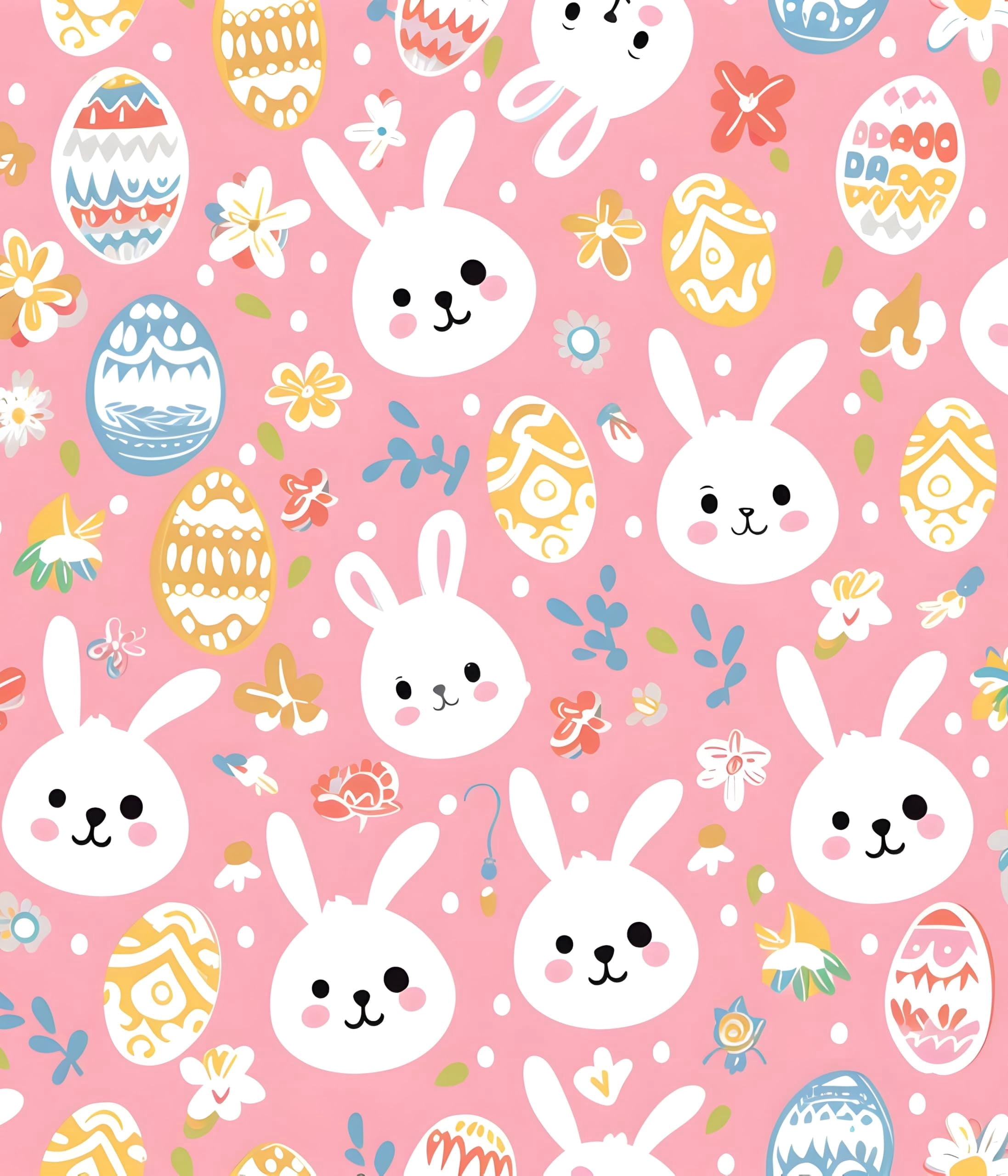 Rabbit Pattern Edible Icing Image Cake Topper, by TNCT - Walmart.com