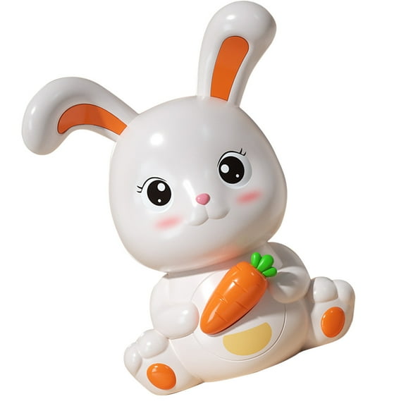 Rabbit Piggy Bank Toys Plush Cute Baby Boy Stuffed Animal Toddler