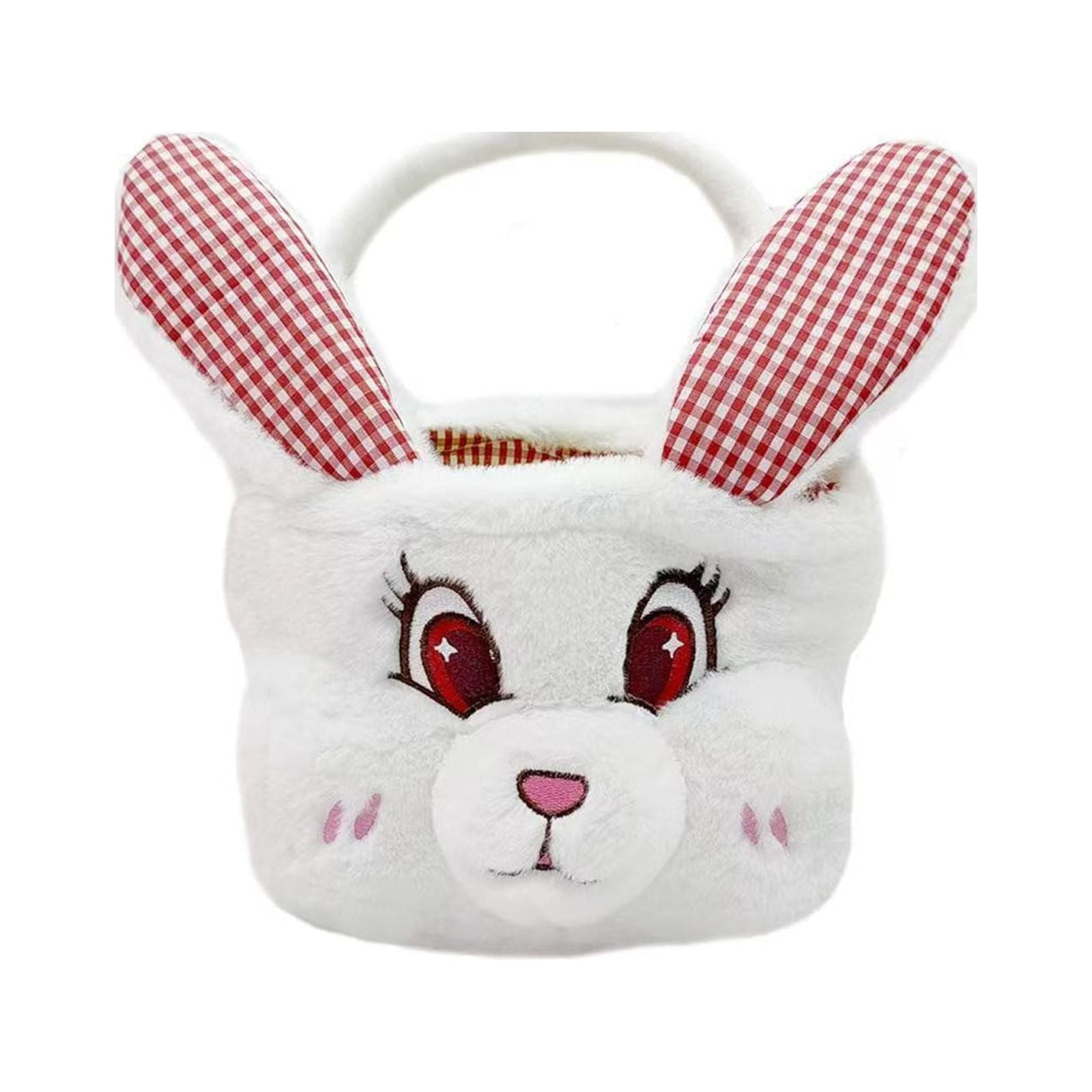 Rabbit Plush Basket Cute Rabbit Carrying Bag Children s Rabbit Basket Holiday Carrying Basket Outdoor Play Portable Decorative Rabbit Basket Walmart Business Supplies