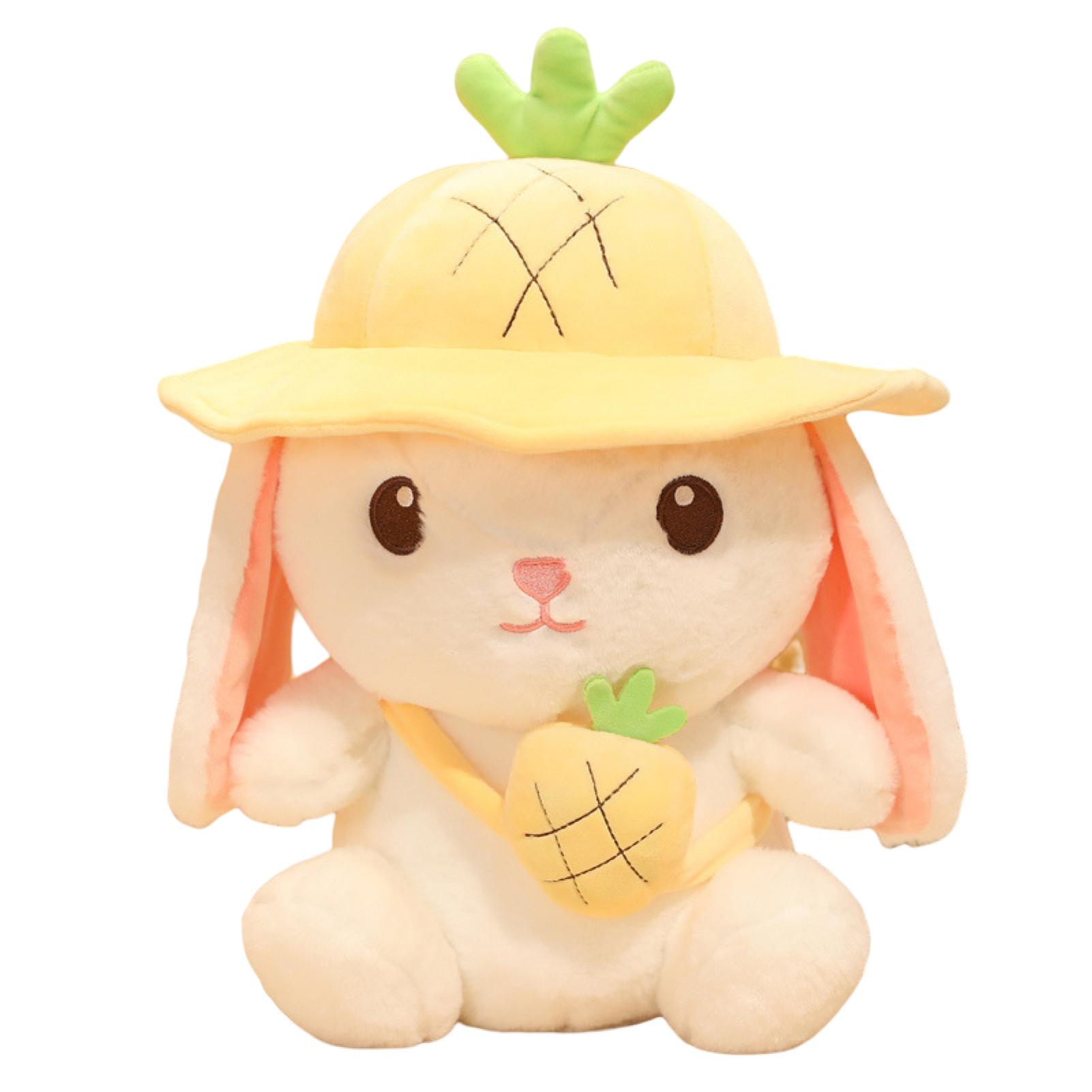 Hugging Rabbit Plush Stock Rabbit Plush Hugging Pillow Toy - Lovely Fruit Doll, Stuffed Animals ...