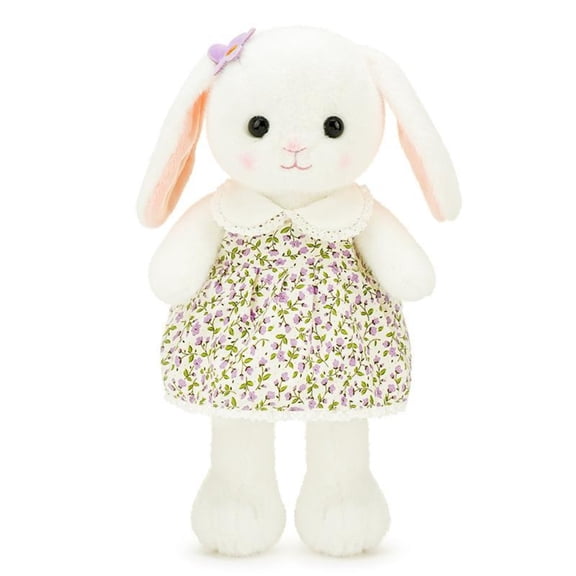Rabbit Plush Toy, Soft Bunny Stuffed Animal Pillow for Sofa Bed Room Decor