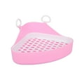 thumbnail image 1 of Rabbit Potty Train Rabbit Trays For Cage Rabbit Corner Toilet Rabbit Litter Box, 1 of 15