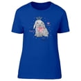thumbnail image 1 of Rabbit Princess With Crown T-Shirt Women -Image by Shutterstock, Female x-Large, 1 of 2