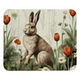 thumbnail image 1 of Rabbit Printed Gaming Mousepad Desk Mat, Non-Slip Rubber Bottom Mouse Mat 8.3x9.8 Inch - Suitable for Office and Gaming, 1 of 6