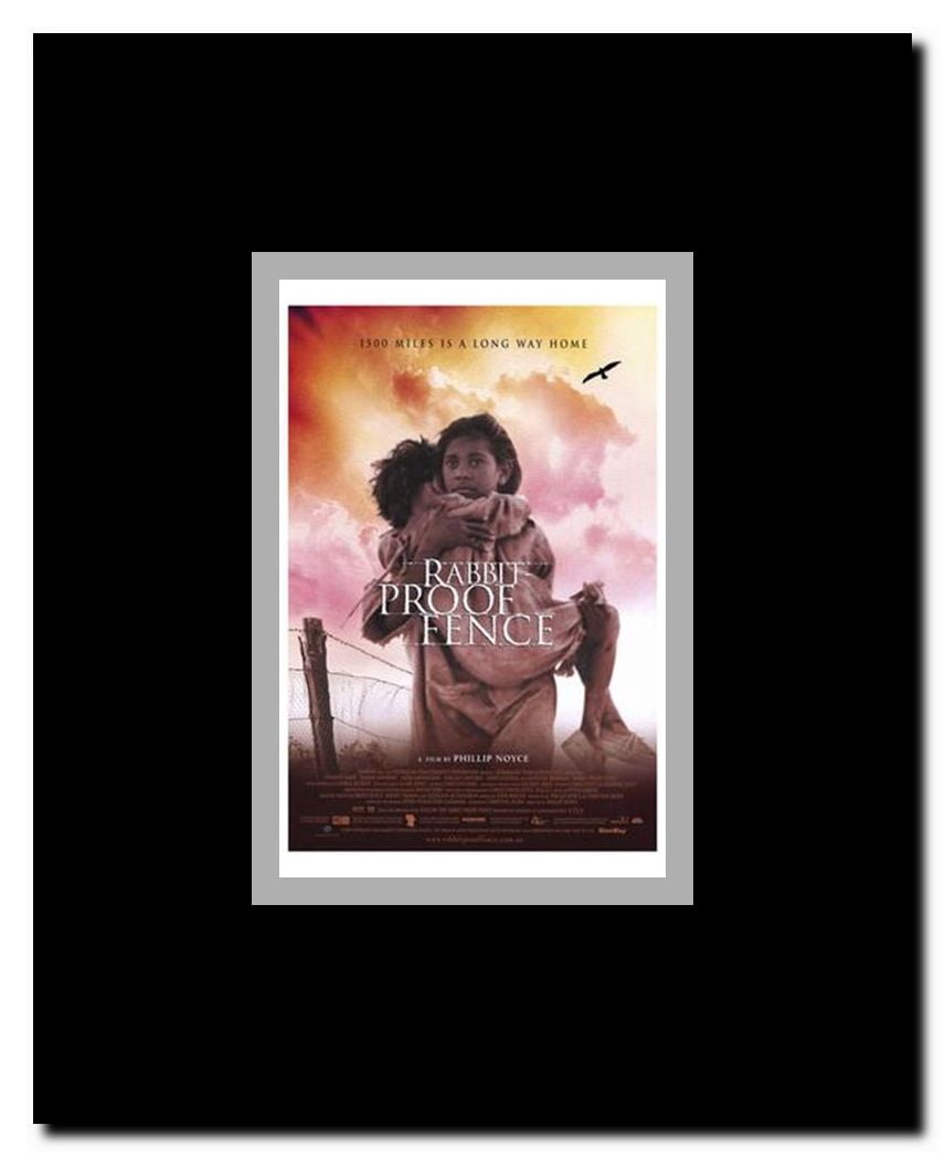 Rabbit Proof Fence Framed Movie Poster