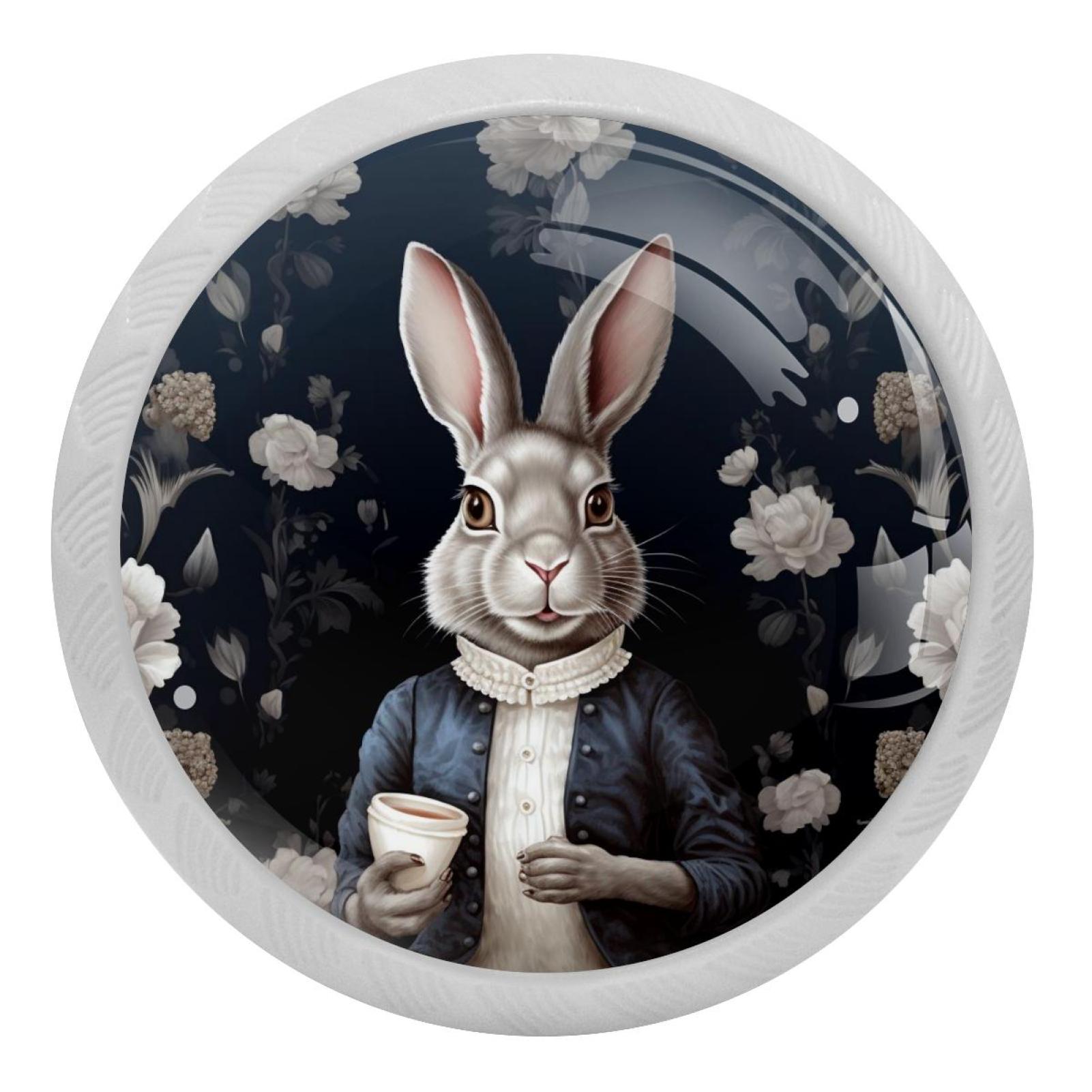Drawer Lack Rabbit Rabbit Round Glow-in-the-Dark Dresser Knobs: Fluorescent Drawer Pulls ...