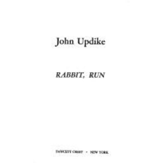 Pre-Owned Rabbit, Run (Unknown) 0449205061 9780449205068