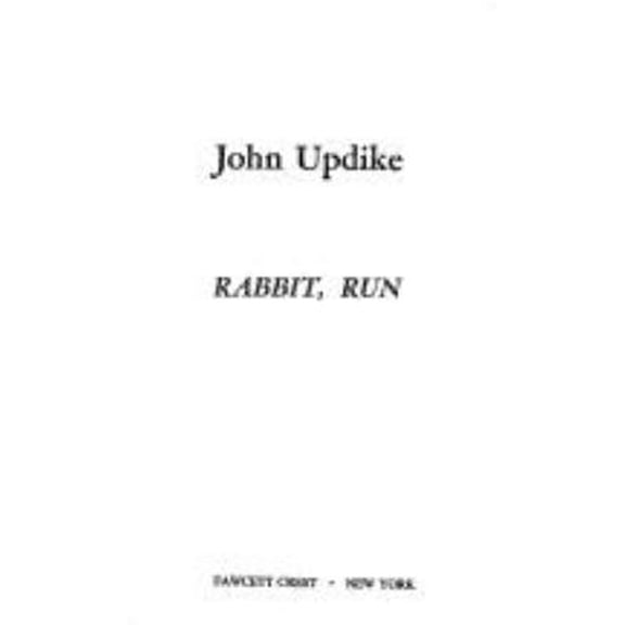 Pre-Owned Rabbit, Run (Unknown) 0449205061 9780449205068