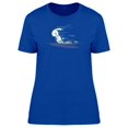 thumbnail image 1 of Rabbit Running Cartoon Tee Women's -Image by Shutterstock, 1 of 2