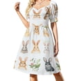 thumbnail image 1 of Rabbit Short Sleeved Dress Dresses Gala Dresses for Special Events, 1 of 6
