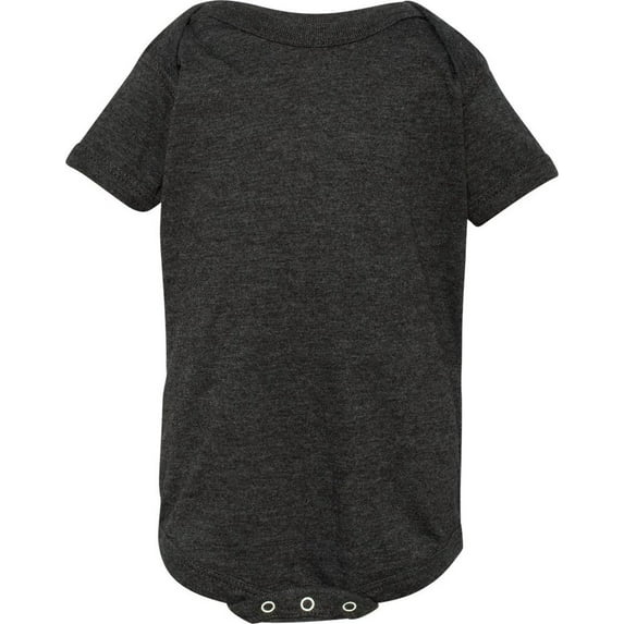 Rabbit Skins 4405 Infant Vintage Fine Jersey Bodysuit, 12M, Vintage Smoke