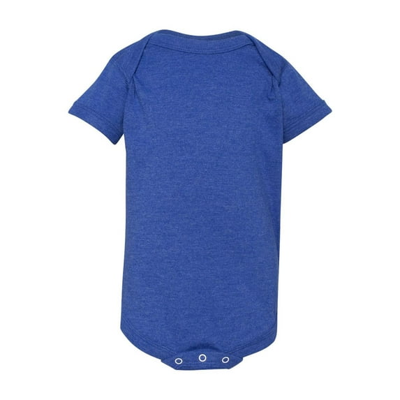 Rabbit Skins 4405 Infant Vintage Fine Jersey Bodysuit, 18M, Vintage Royal