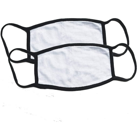 Rabbit Skins 2 Layer Cotton Fashion Protective Face Cover Kids, Washable and Reuseable, Dog Print, Child