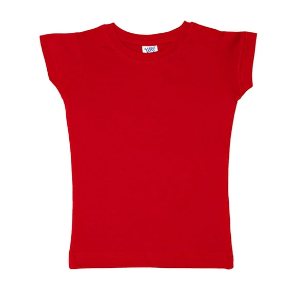 Rabbit Skins 3316 Toddler Girls' Fine Jersey T-Shirt